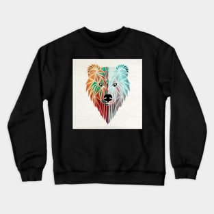 two faces bears Crewneck Sweatshirt